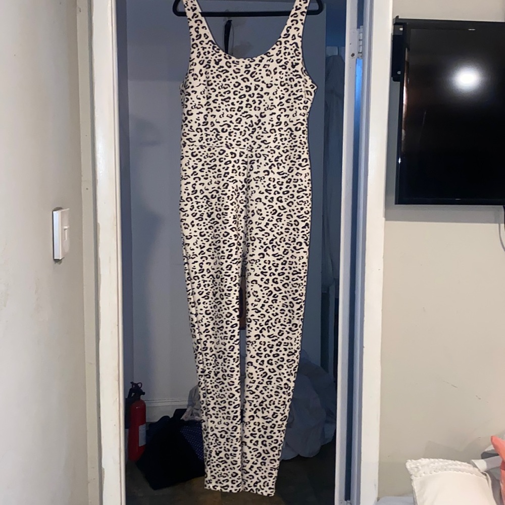 Leopard Print Jumpsuit